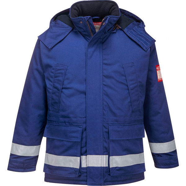 Куртка PORTWEST FR59 зимняя антистатическая огнестойкая (синий)