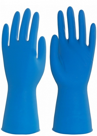 Перчатки ЭКСПЕРТ УЛЬТРА (DG-042), латекс, 0.28 мм, неопудренные, текстура, цвет синий