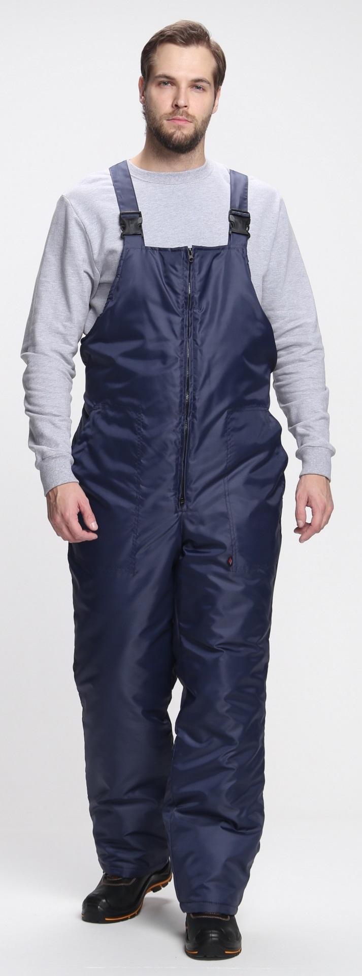 Полукомбинезон СТАНДАРТ зимний (т.синий)