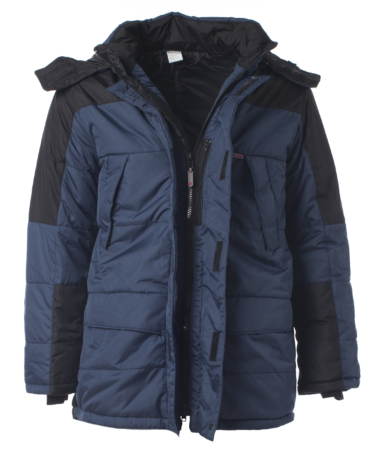 Куртка СИТИ зимняя (т.синий/черный)