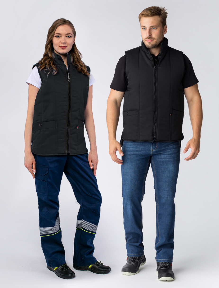 Жилет УНИВЕРСАЛЬНЫЙ зимний (черный)