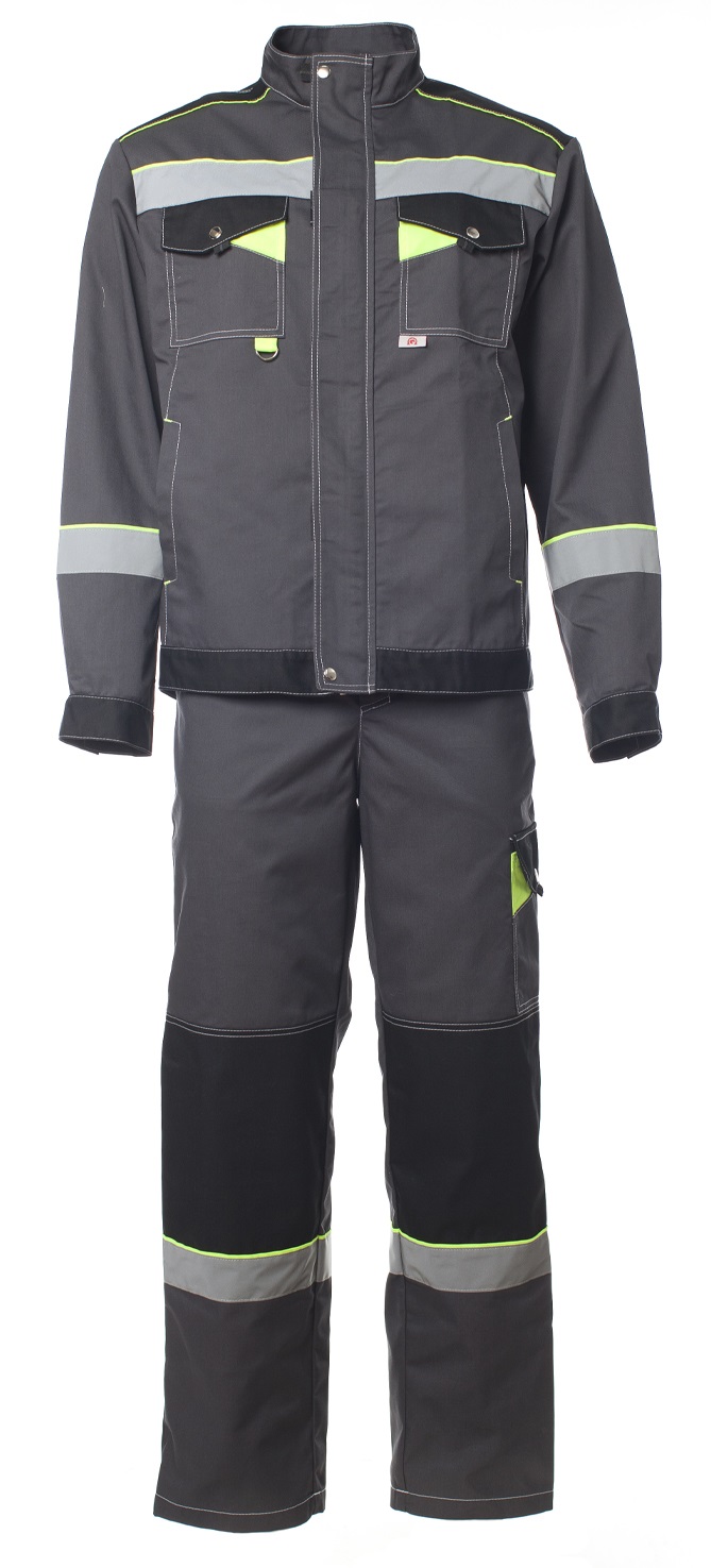 Костюм КОРВЕТ с СОП с ПК (т.серый/черный)