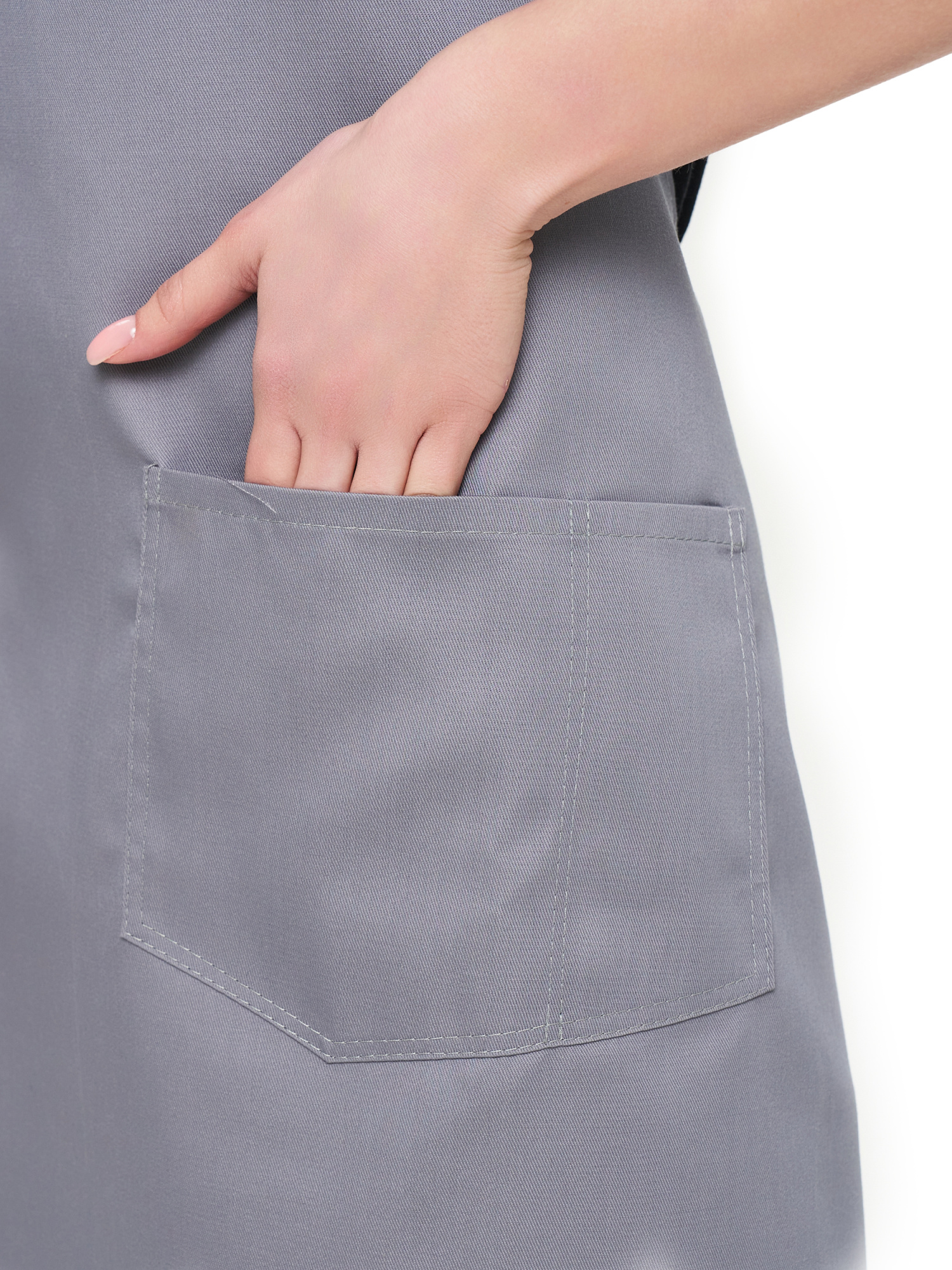 Фартук ПАРМА (св.серый)