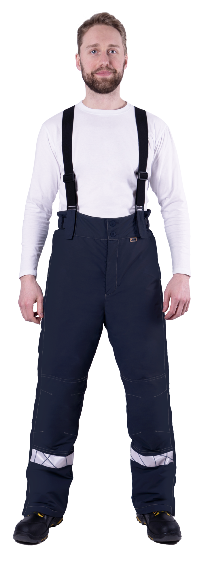 Брюки ХАЙ-ТЕК SAFETY зимние (синий)