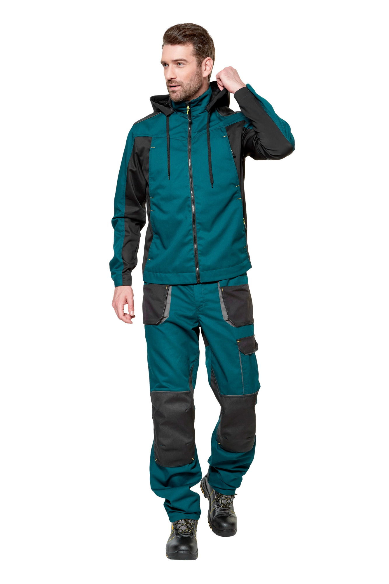 Куртка СНЕЙК (т.бирюзовый/черный)