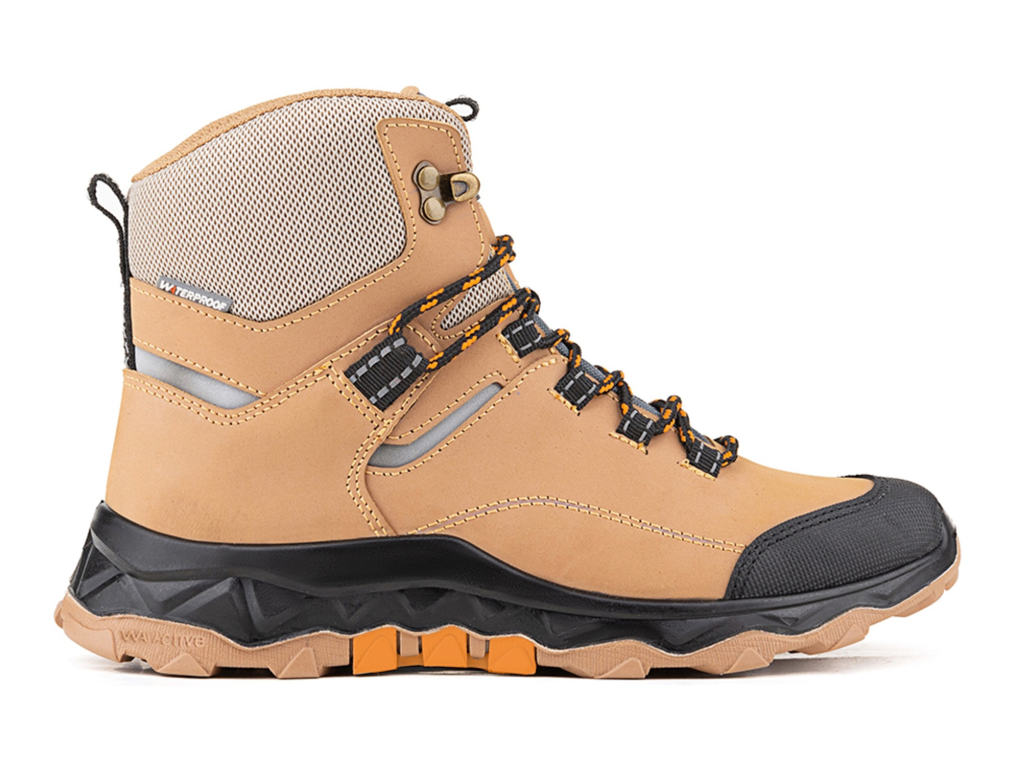 Ботинки ЛИДЕР WG9-09-MTT-2 ПУ-Резина женские (бежевый)