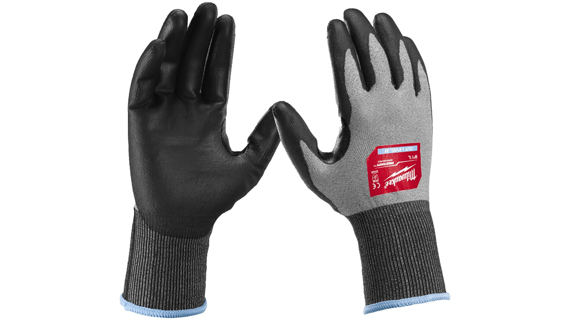 Перчатки защитные HI-DEX c полиуретановым покрытием 4/D