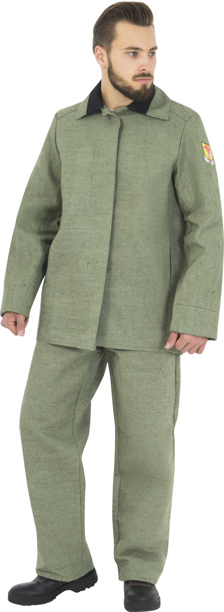 Костюм СВАРЩИК 2 класс брезент 550 с БР (хаки)
