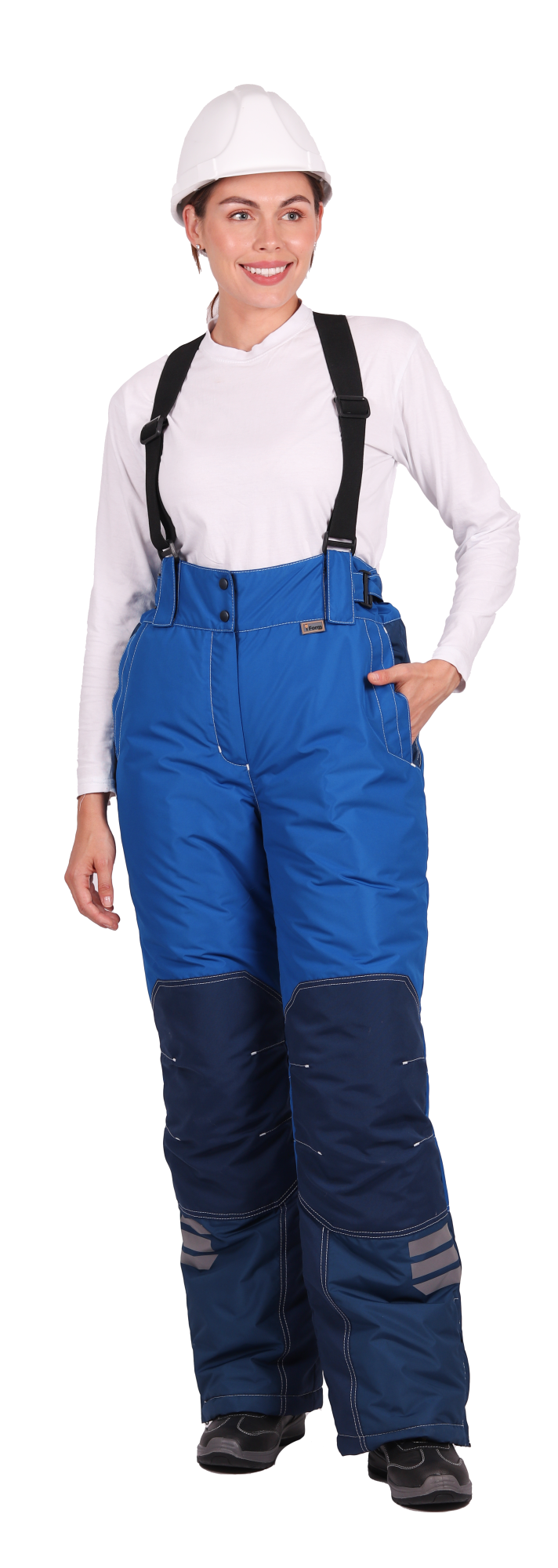 Брюки ЭДВАНС зимний женский (васильковый/синий)