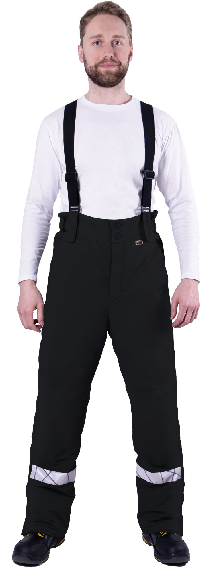 Брюки ХАЙ-ТЕК SAFETY зимние (черный)