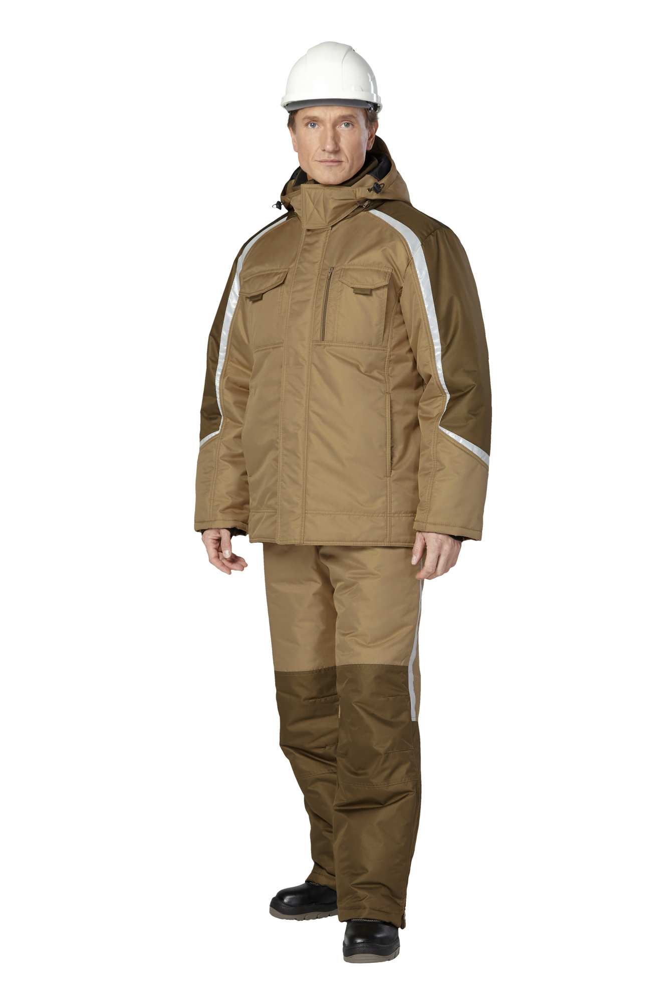 Костюм ФИЛИГИР зимний с БР (бежевый/хаки)