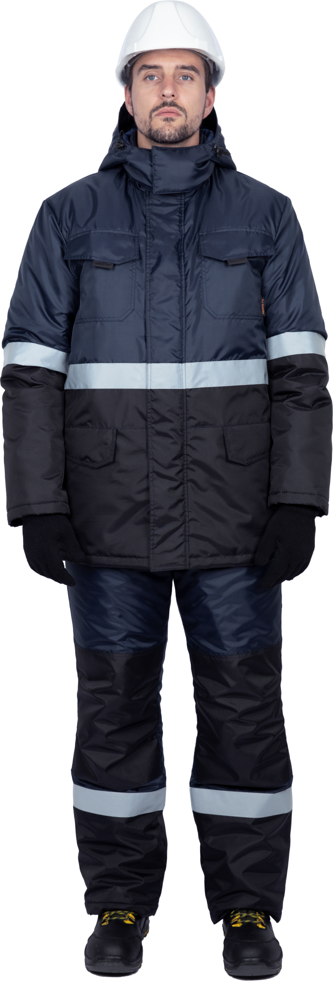 Костюм МЕРКУРИЙ-2 зимний с ПК (т.синий/черный)