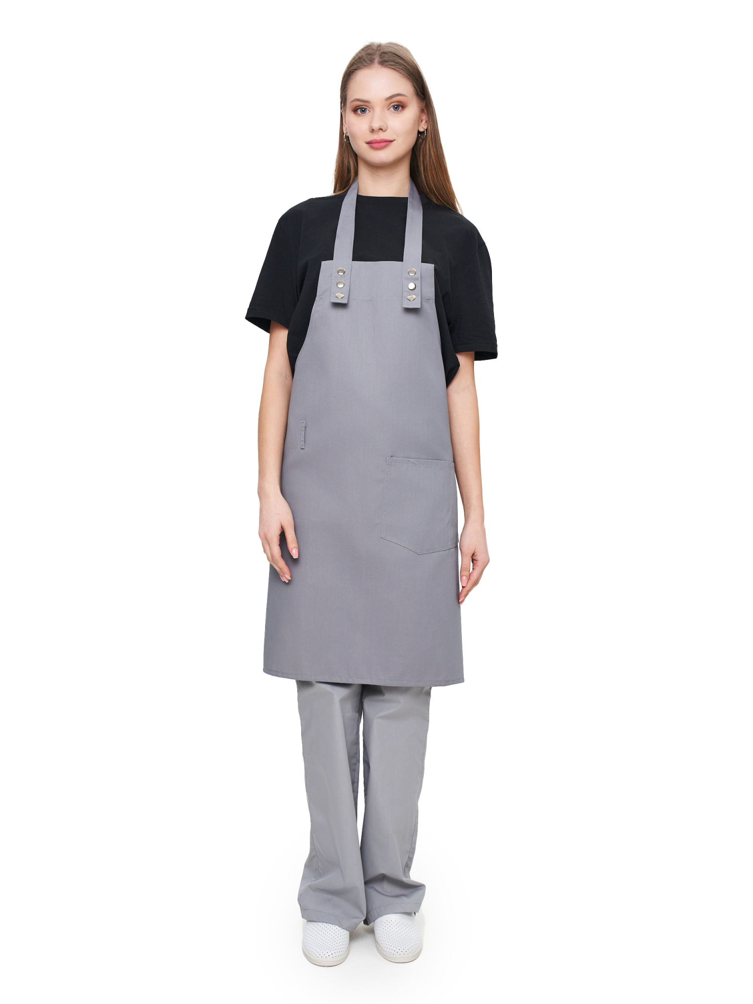 Фартук ПАРМА (св.серый)