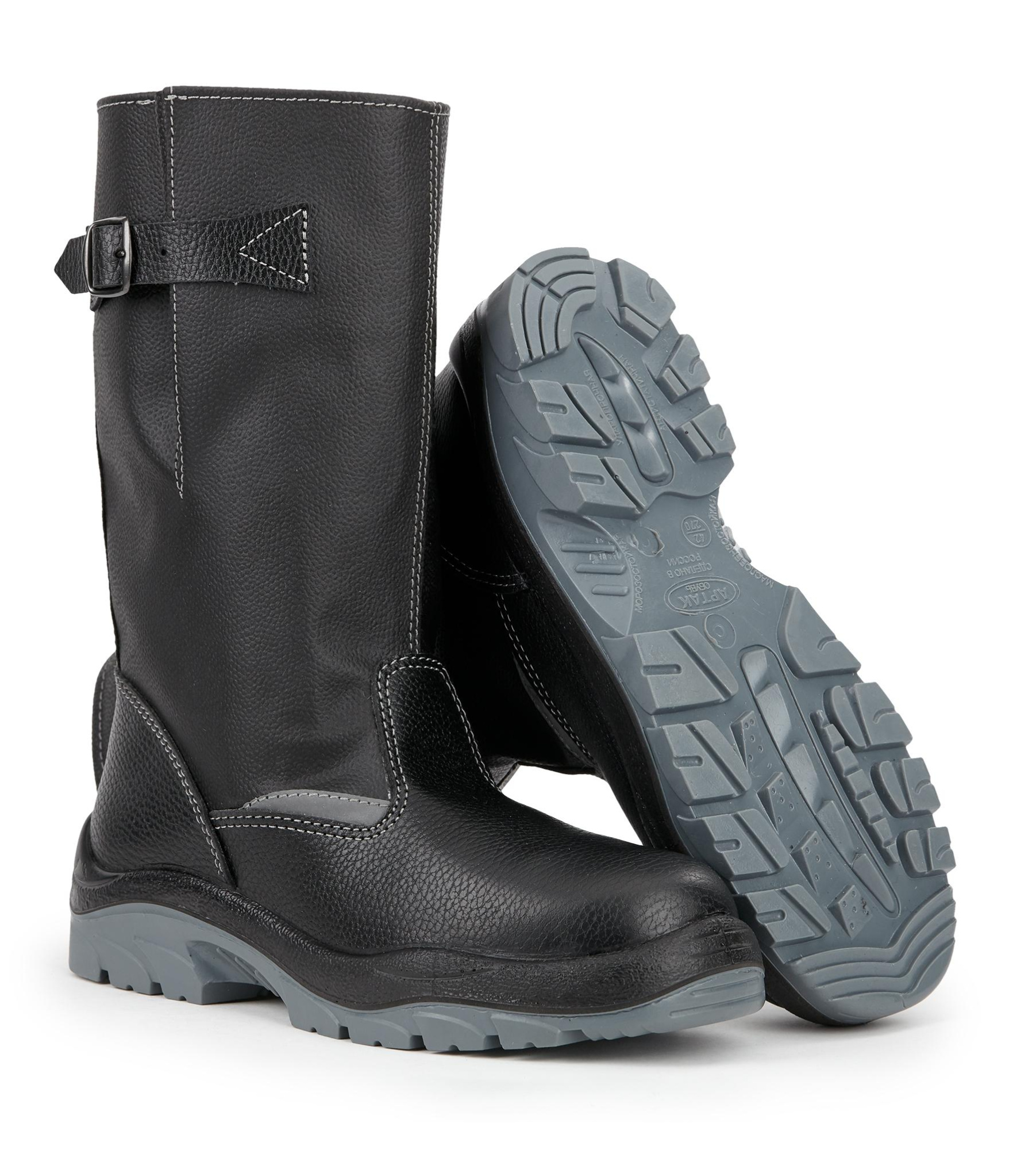 Сапоги КОМФОРТ ПУ-ТПУ иск.мех