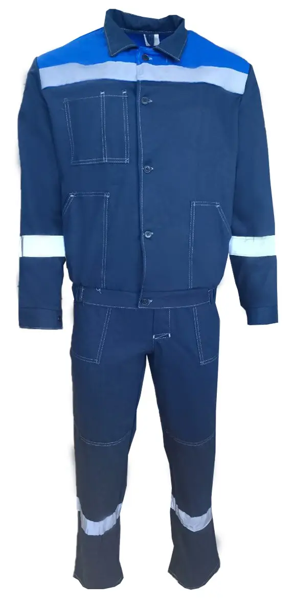 Костюм СПЕЦИАЛИСТ с ПК (т.синий/васильковый)