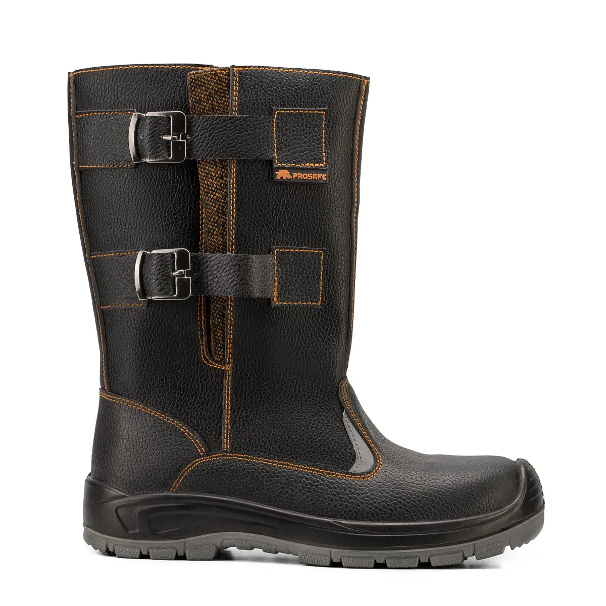 Сапоги 8719ТКВ ПУ/ТПУ и КП и КС (черный)