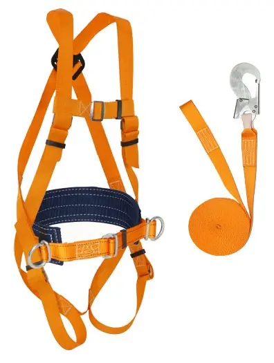 Привязь страховочная УСП 2 АЖ с лентой 12 м