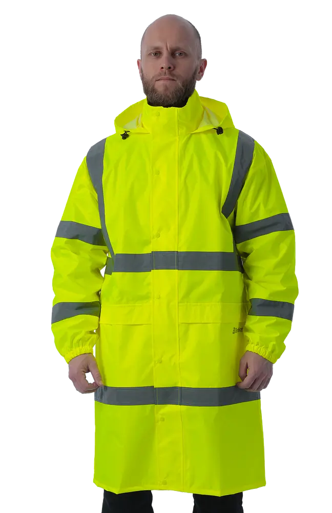 Плащ-дождевик BRODEKS KS252 сигнальный (желтый)