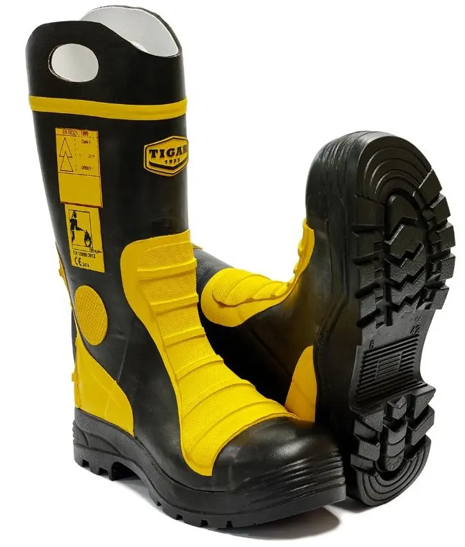 Сапоги TIGAR® FIREFIGHTER 2 81502 с МП (черный/желтый)
