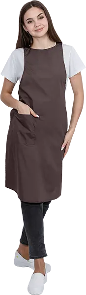 Фартук ЕВРО (коричневый)