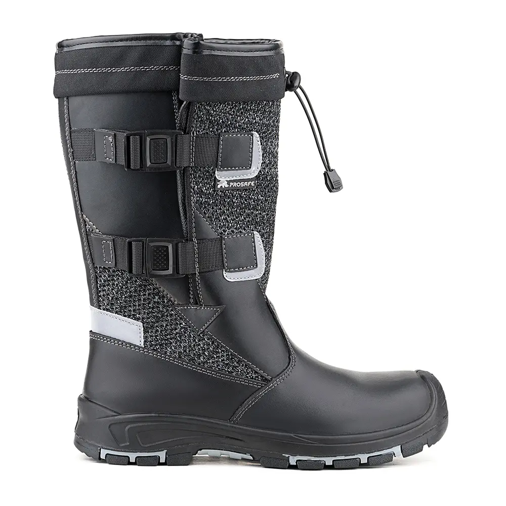 Сапоги ЛИДЕР 762РНМ-1 ПУ-Нитрил шерст.мех с КП