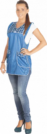 Фартук ХОЗЯЮШКА нейлоновый (бирюзовый)