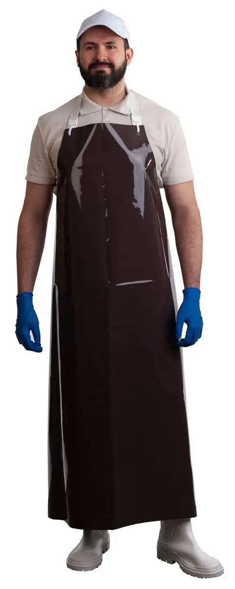 Фартук ЛАРИПОЛ ПУ уплотненный 90x130см (коричневый)