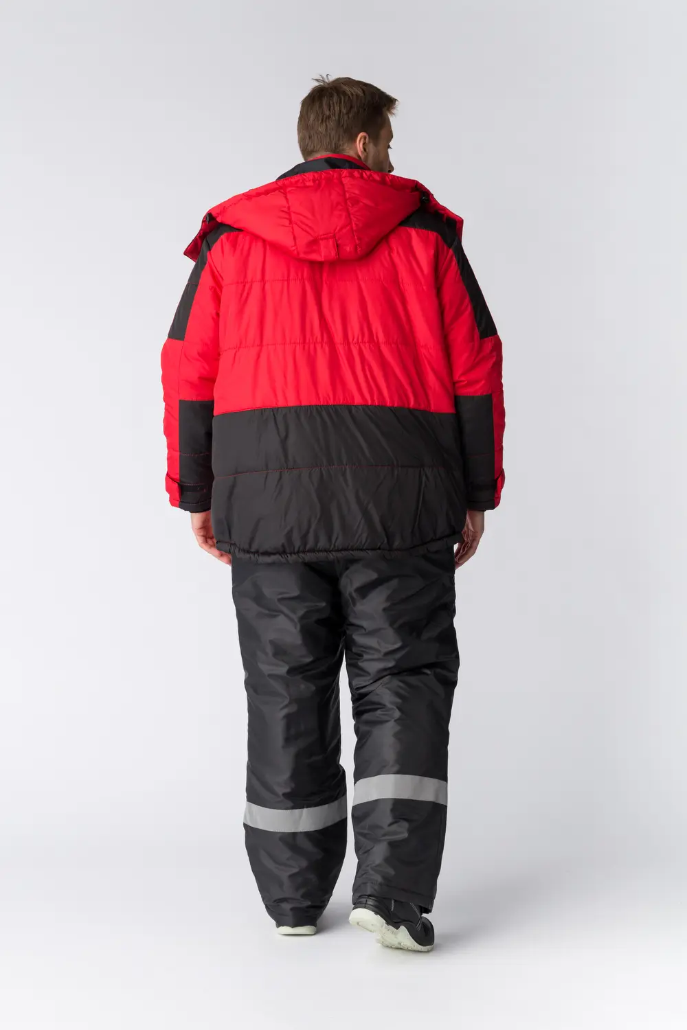 Куртка ЕВРОПА СН зимняя (красный/черный)