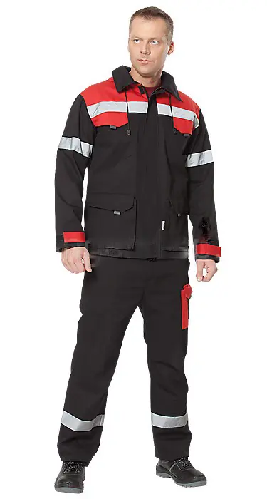 Костюм  Ойл тэк (красный+черный)