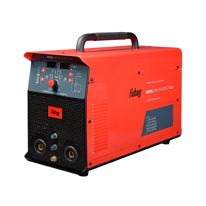 Сварочный инвертор FUBAG INTIG 320 T W AC/DC PULSE с горелкой FB TIG 26 5P 4m