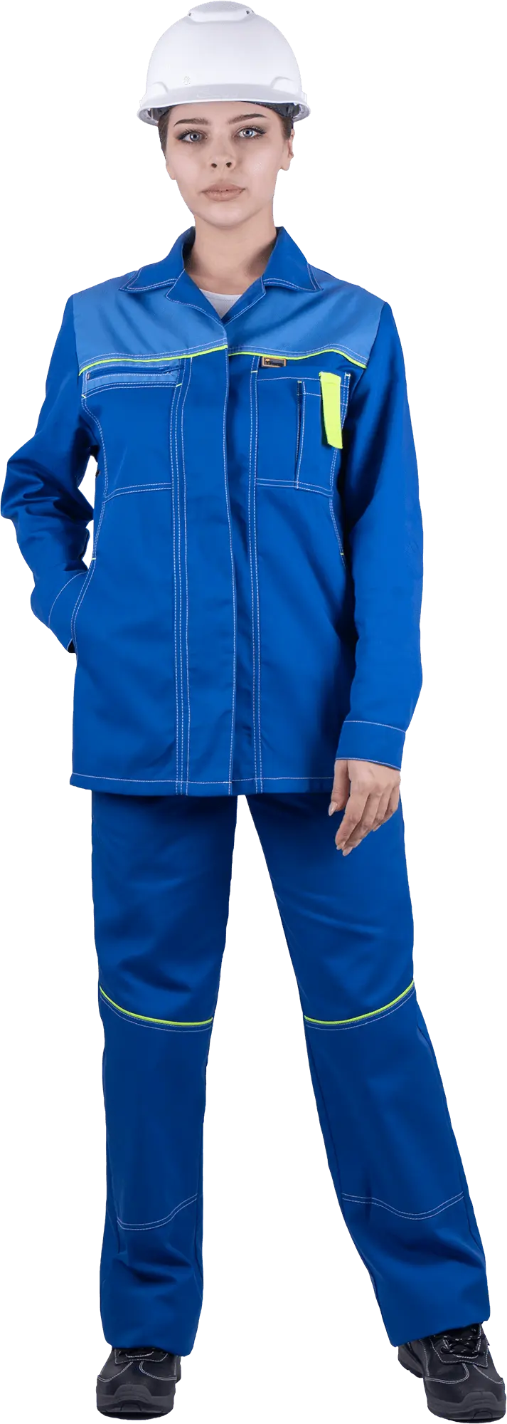 Куртка ТУРБО женская (василёк)