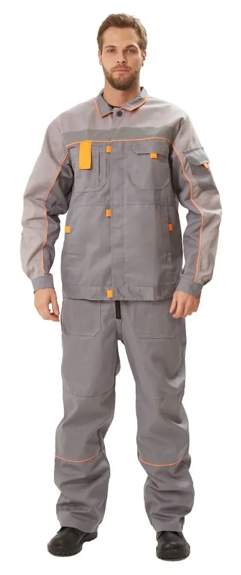 Костюм РОЛЬФ с ПК (серый/св.серый)