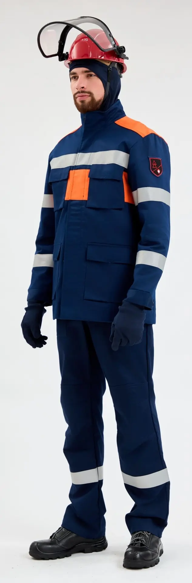 Костюм ЭНЕРГИЯ-Б 35,2 кал. с БР (т.синий/оранжевый)