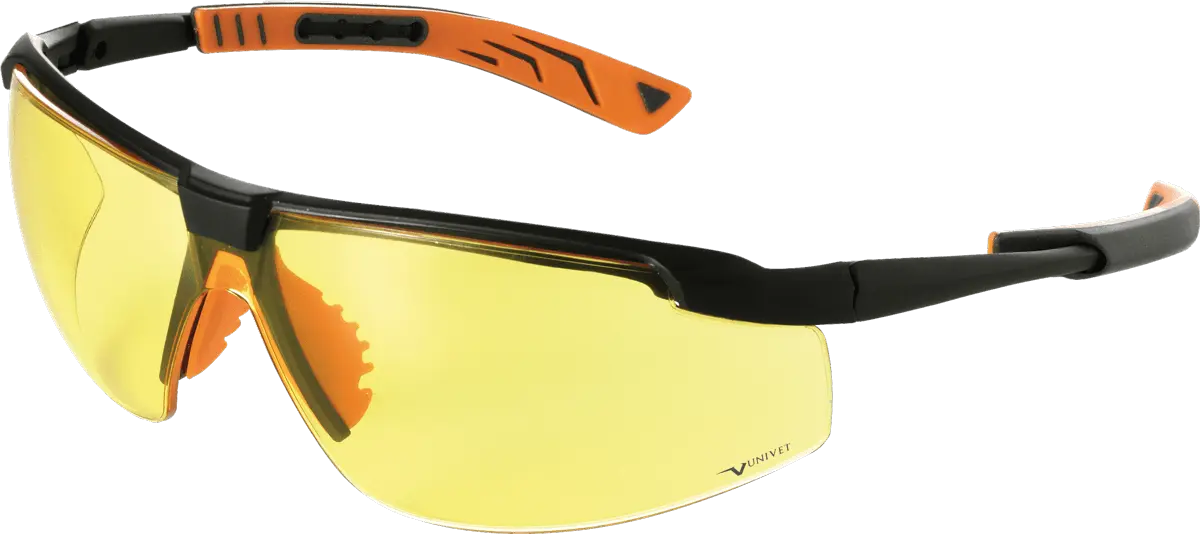 Очки UNIVET™ 5Х8, желтые, покрытие Vanguard PLUS