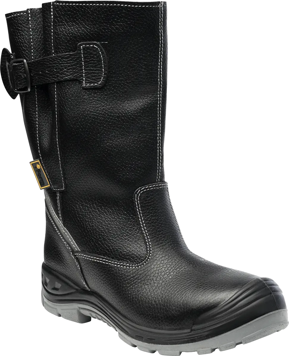 Сапоги TURBO ПУ/Нитрил хромовые с КП