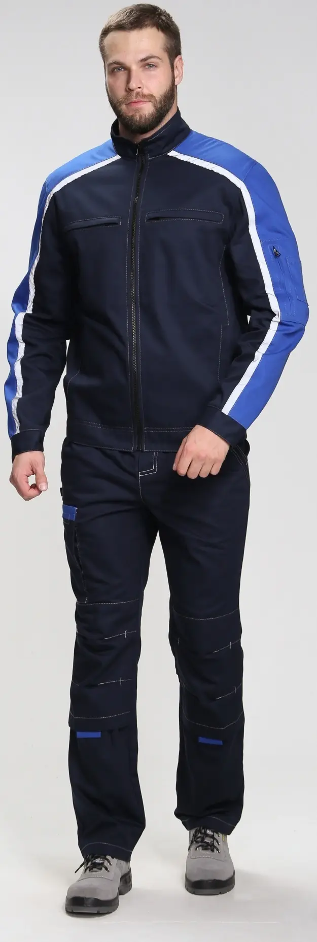 Куртка АЛЬКОР (т.синий/васильковый)