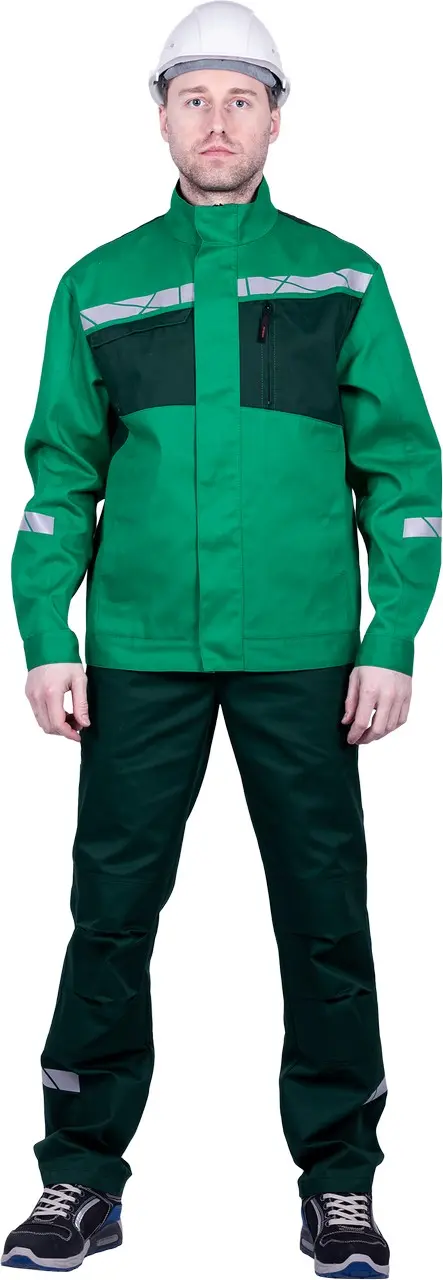 Куртка СТРОНГ (зеленый/т.зеленый)