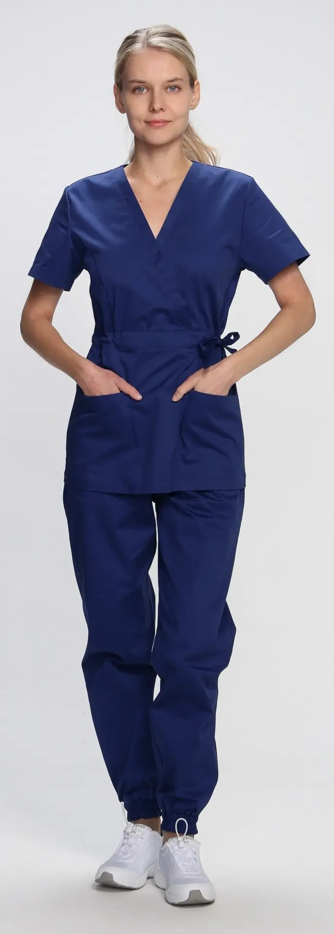 Костюм MEDLINE СИТИ-001 женский с БР (т.синий)