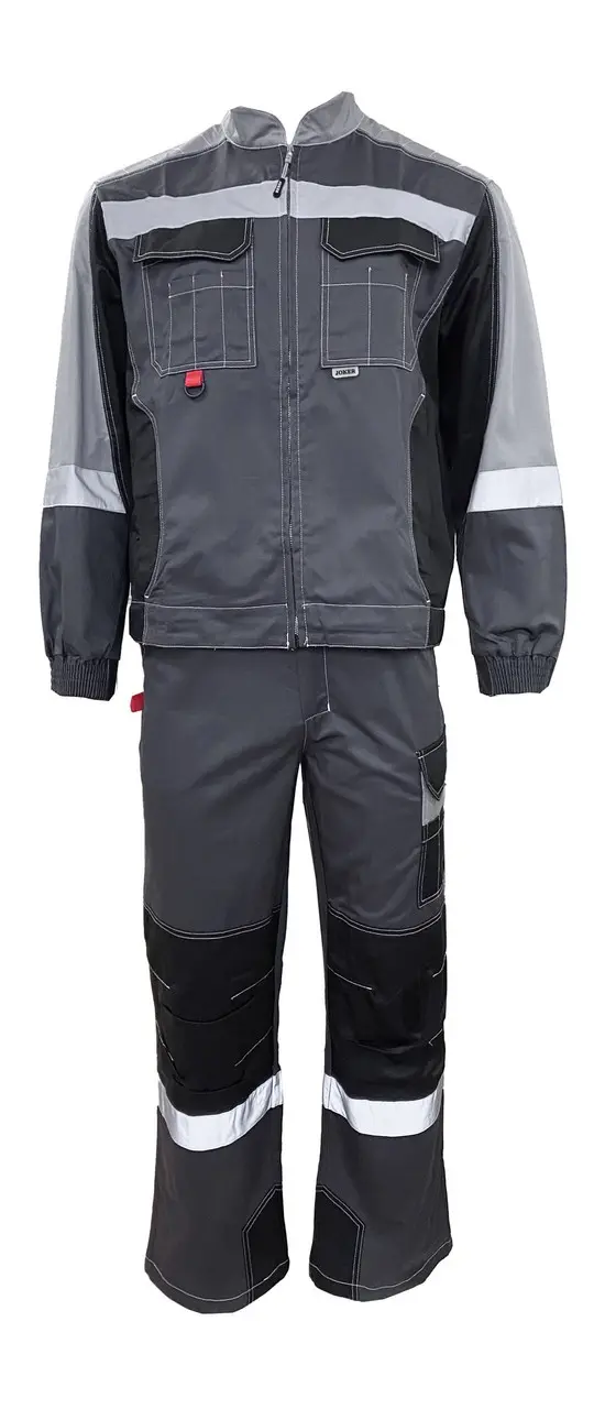 Костюм ФОРМУЛА КОТТОН ФБ1 с БР (т.серый/св.серый/чёрный)