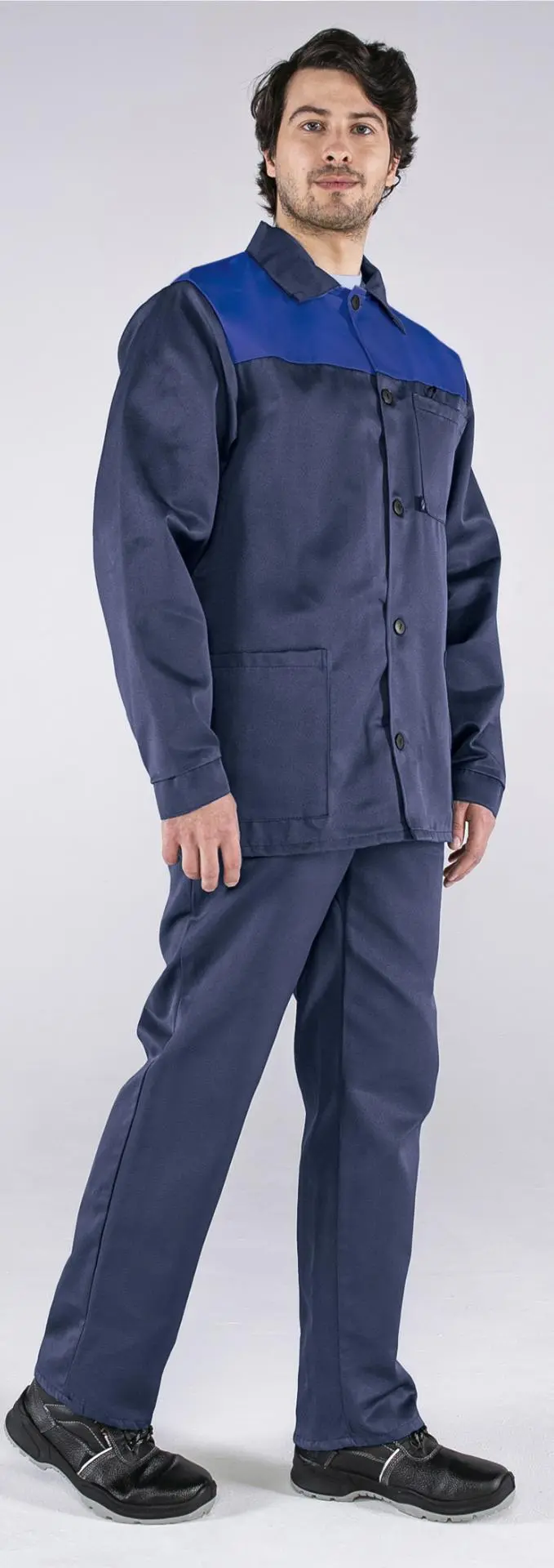 Костюм СТАНДАРТ с БР (т.синий/васильковый)