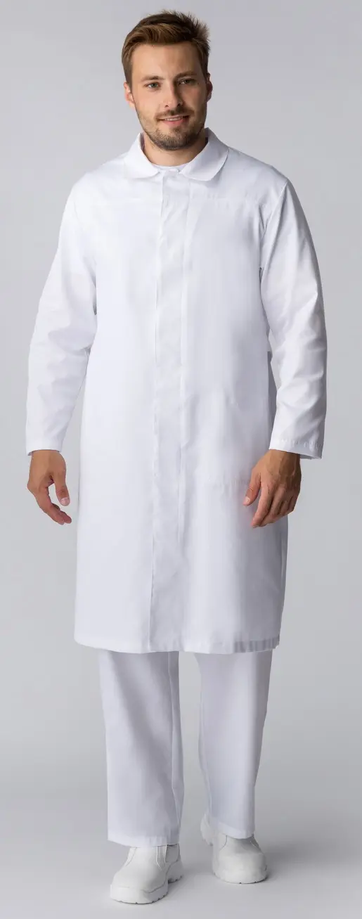 Халат ХАССП-ПРЕМИУМ (белый)