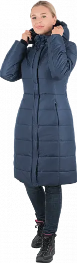 Пальто ФЬЮЖЕН женское зимнее (т.синий)