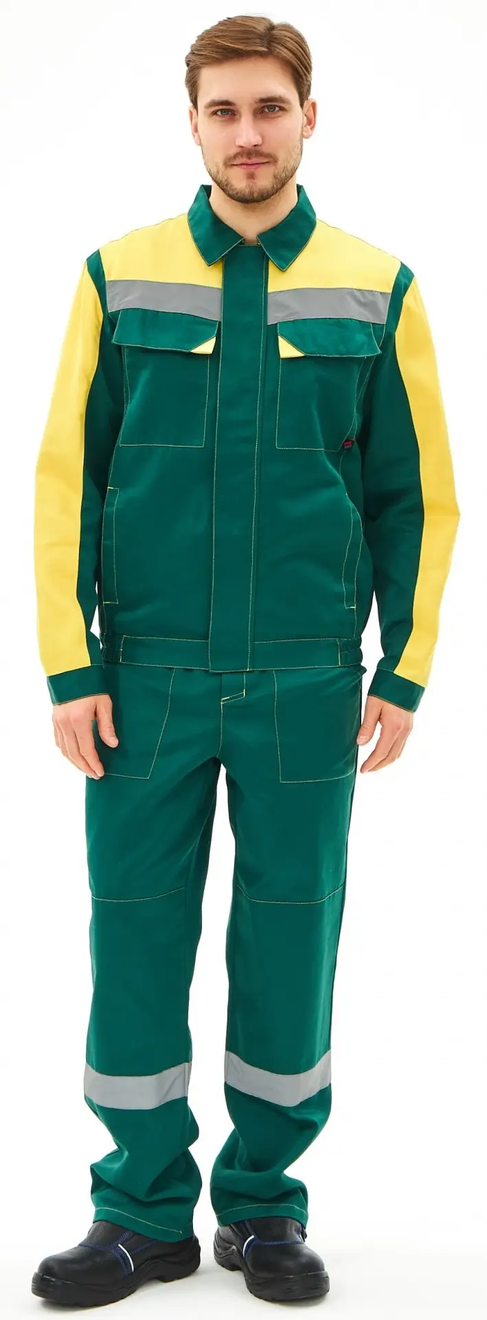Костюм СФЕРА-2 СОП CH с ПК (зеленый/желтый)