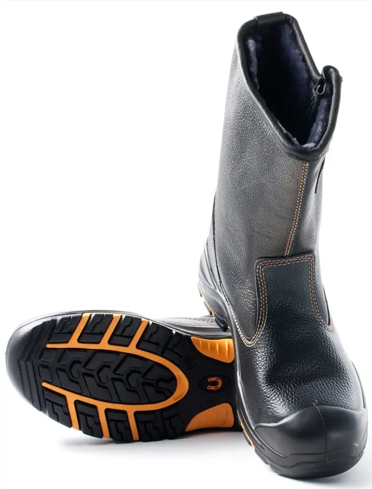 Сапоги ЭТАЛОН-ЭЛЕКТРА PL8-CW ПУ-НИТРИЛ зимние с ПП нат.мех