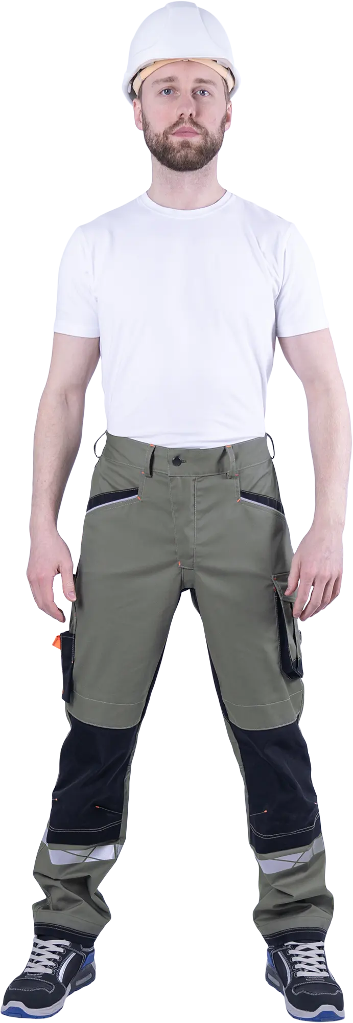 Брюки КОРПОРАЦИЯ (хаки/черный)