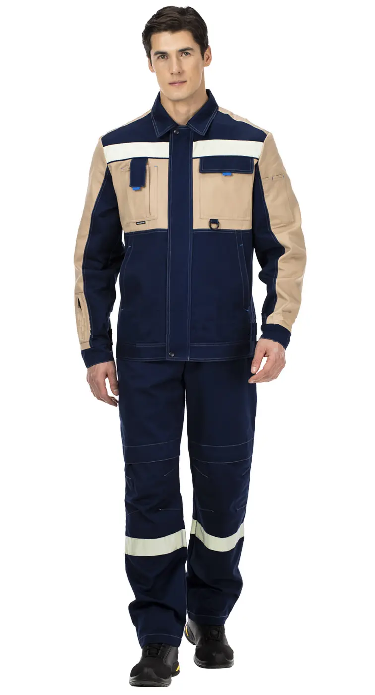 Костюм ТАЛЬ с ПК (т.синий/бежевый)