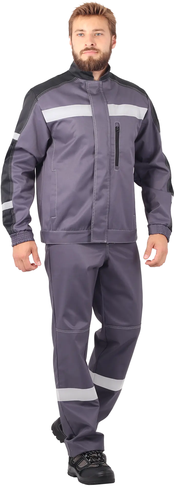 Костюм РОУД с ПК (серый/чёрный)