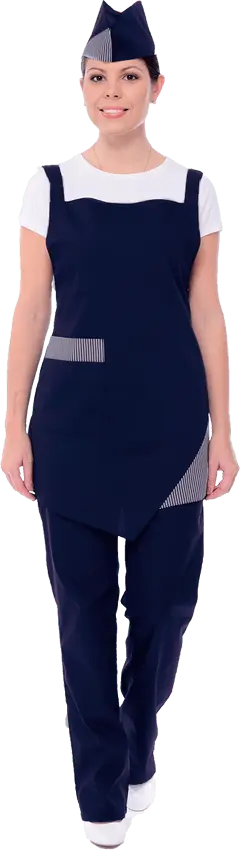 Униформа АСИММЕТРИЯ (т.синий)