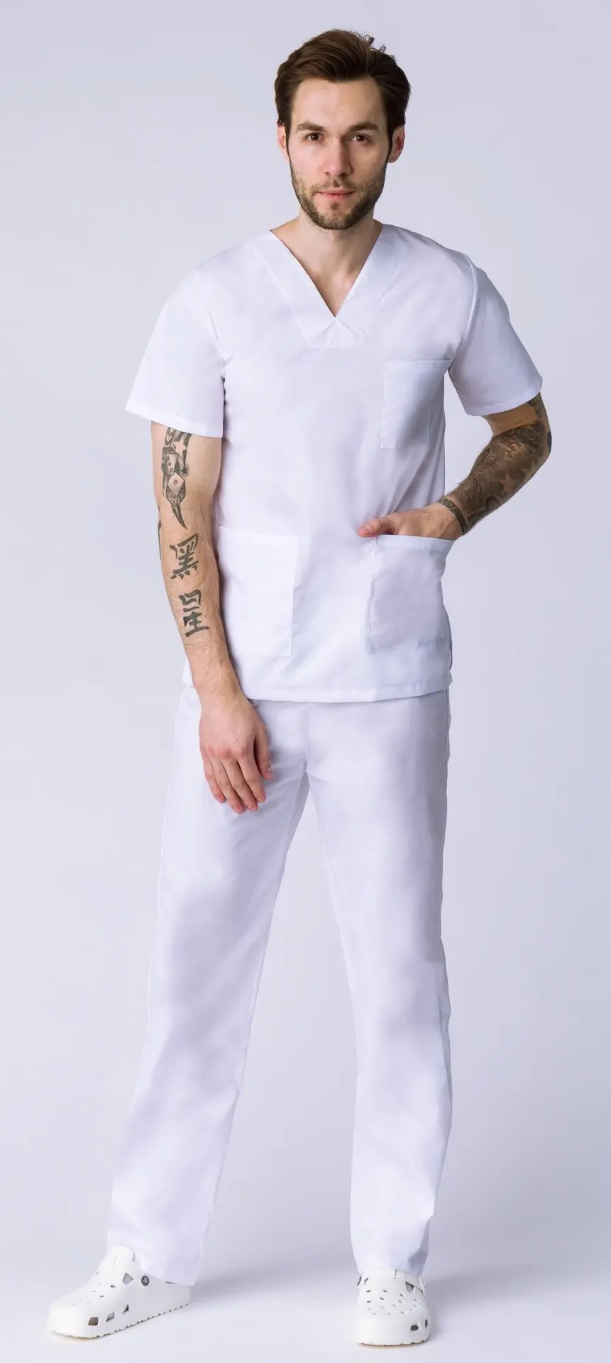 Костюм хирурга с БР (белый)