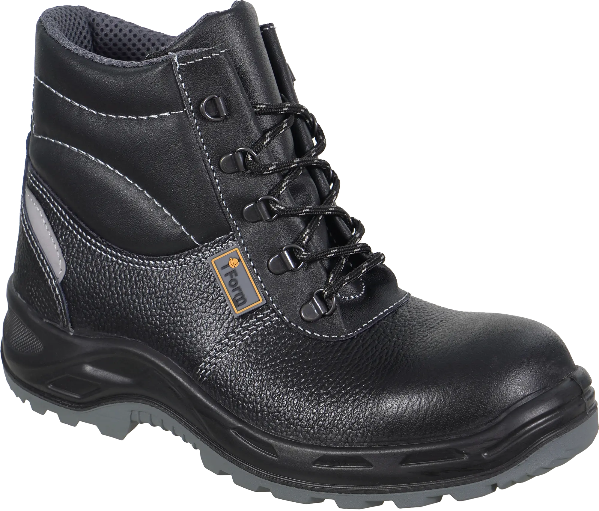 Ботинки TURBO ПУ-Нитрил хромовые с КП и КС